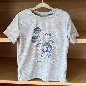 Disney Jumping Beans• Mickey Mouse Active Shirt | Grey | 24m